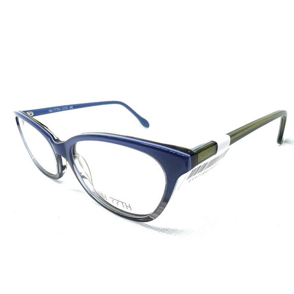 NW 77TH 946 BLUE GREEN FRAMES EYEGLASSES 55-17-140 main image 5